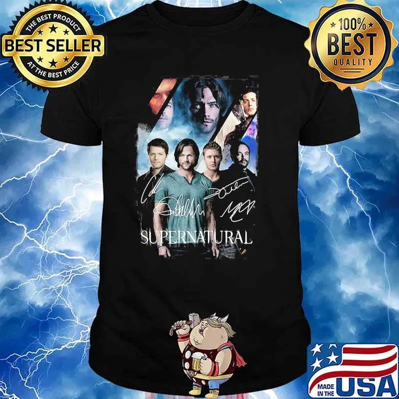 Supernatural Poster Signature Shirt