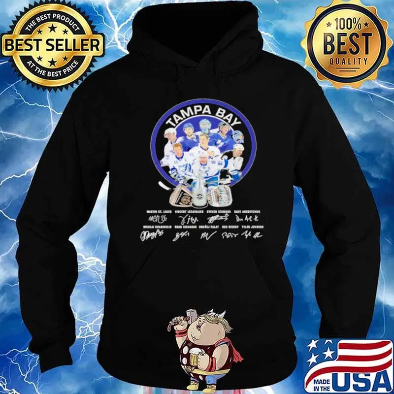 Tampa Bay Martin St Louis Vincent Lecavalier Steven Stamkos Signature Shirt Hoodie