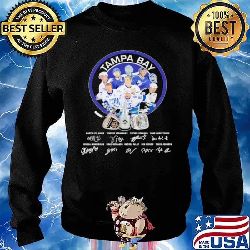 Tampa Bay Martin St Louis Vincent Lecavalier Steven Stamkos Signature Shirt Sweater