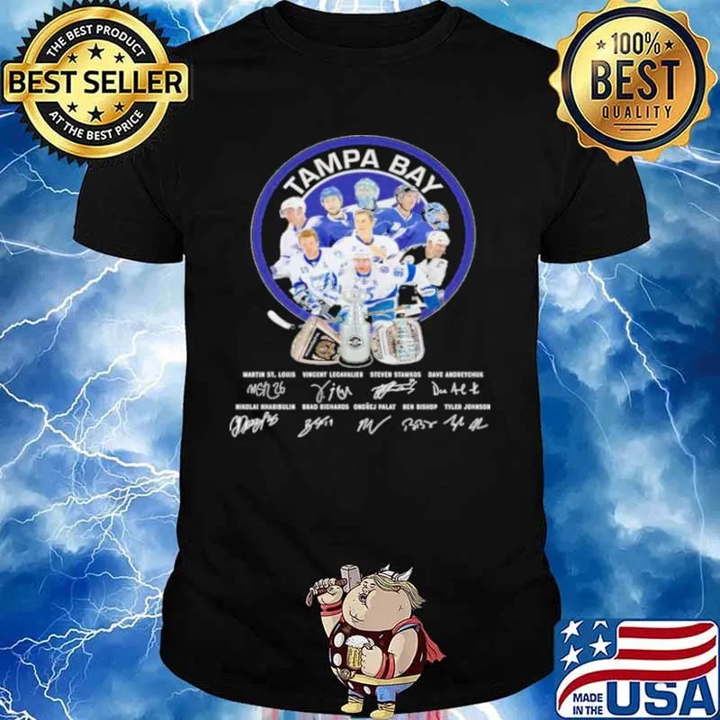 Tampa Bay Martin St Louis Vincent Lecavalier Steven Stamkos Signature Shirt