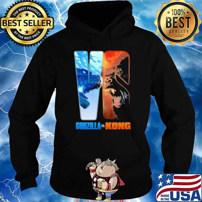 Team Godzilla vs Kong Shirt Hoodie