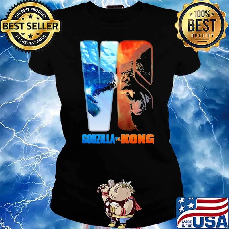 Team Godzilla vs Kong Shirt Ladies tee
