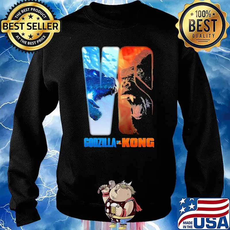 Team Godzilla vs Kong Shirt Sweater