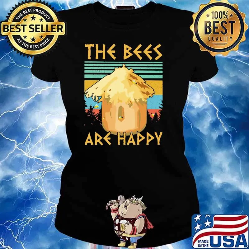 The bees are happy game vintage Ladies tee