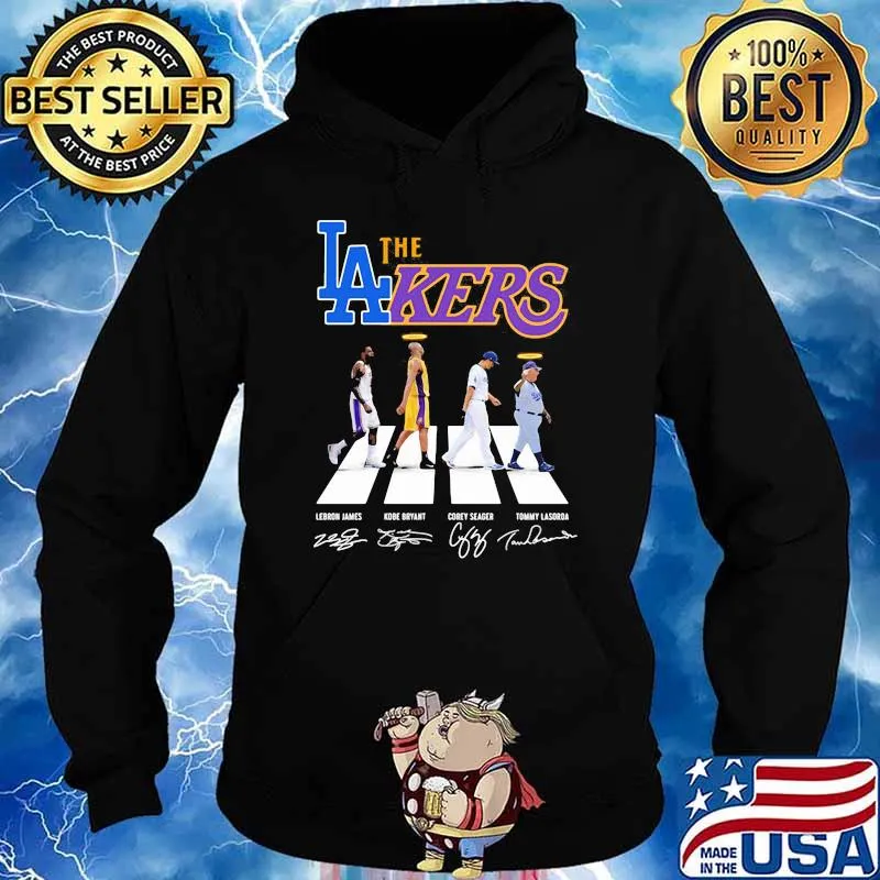 The Lakers Signature The Abbey Road Shirt Hoodie