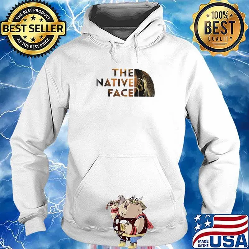 The Native Face American Shirt Hoodie