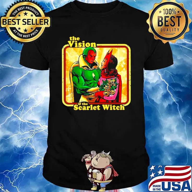 The Vision And The Scarlet Witch Of Wandavision Movie shirt