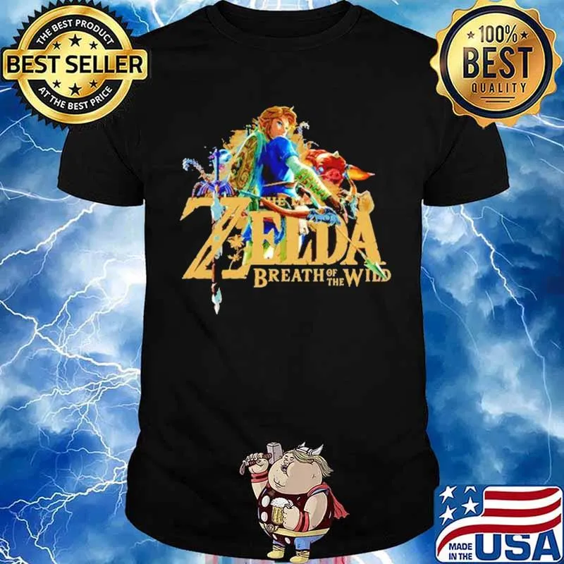 The Zelda breath of the wild shirt