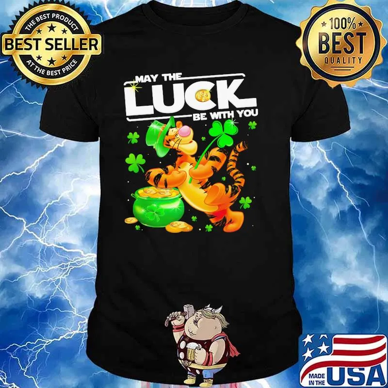 Tigger May The Luck Be With You Patrick Day Shirt