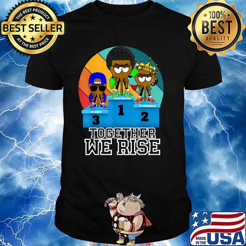 Together We Rise African American Urban Vintage Shirt