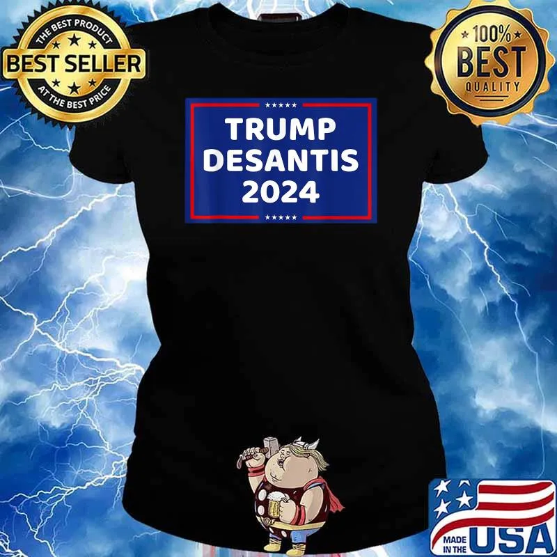 Trump Desantis 2024 Election Shirt Ladies tee