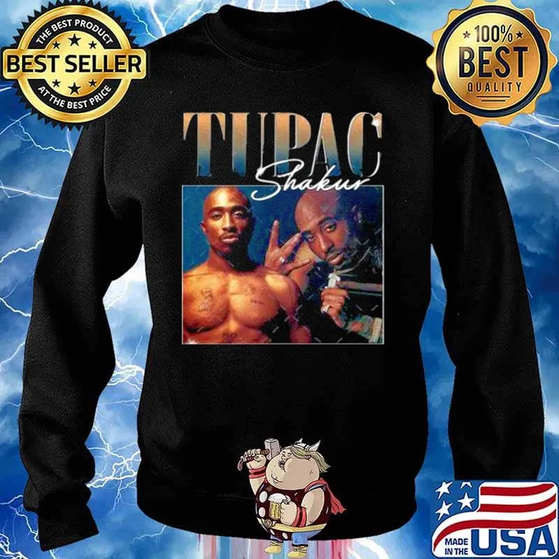 Tupac Shakur Signature Shirt Sweater