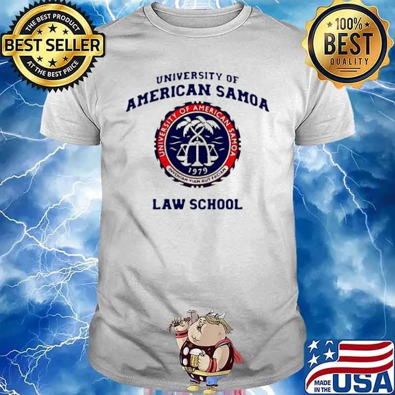 University Of American Samoa Law School shirt