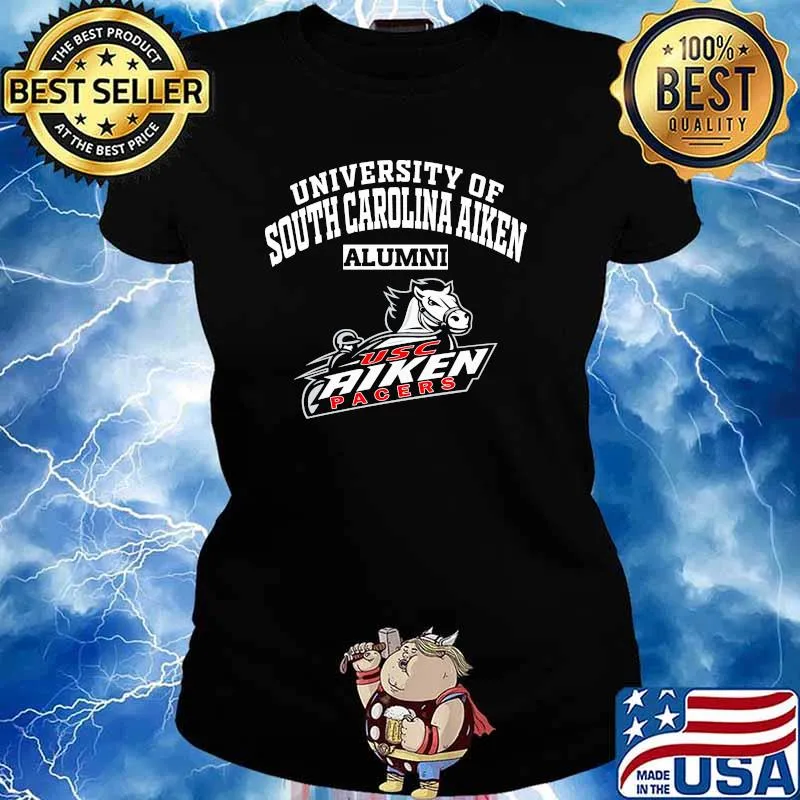University Of South Carolina Aiken Alumni Riken Pacers Shirt Ladies tee