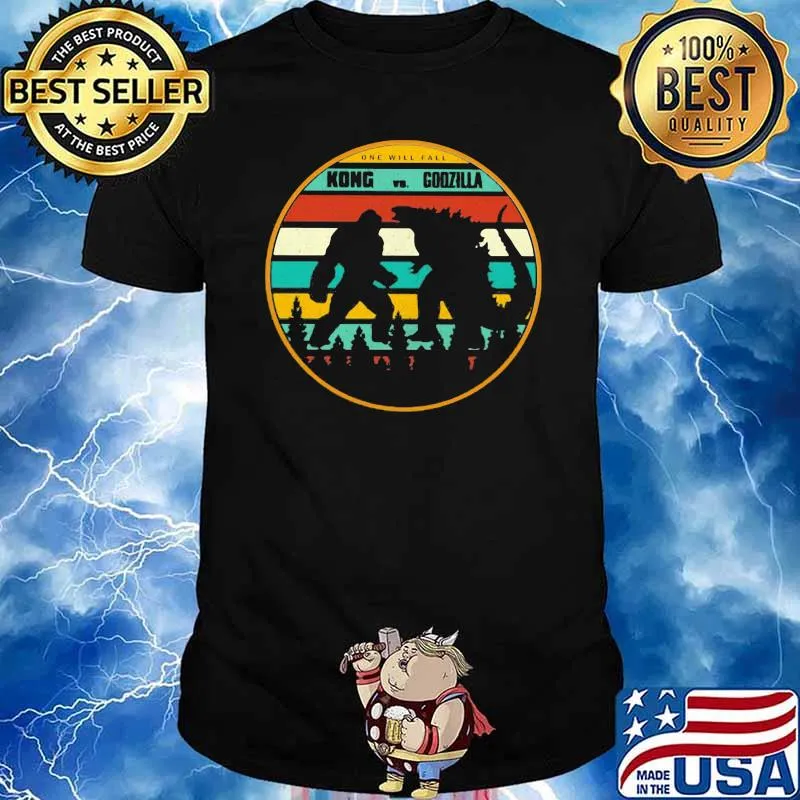 Vintage Godzilla vs Kong Shirt