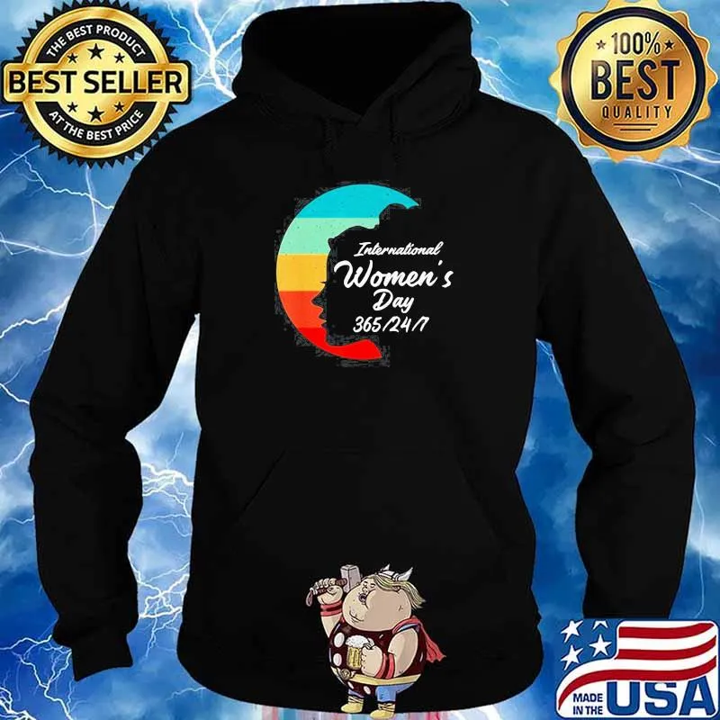 Vintage International Womens Day 8th March 2021 s Hoodie
