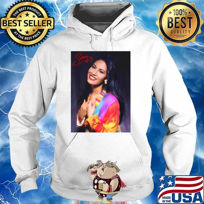 Vintage Selenas Quintanilla Music Signature Shirt Hoodie