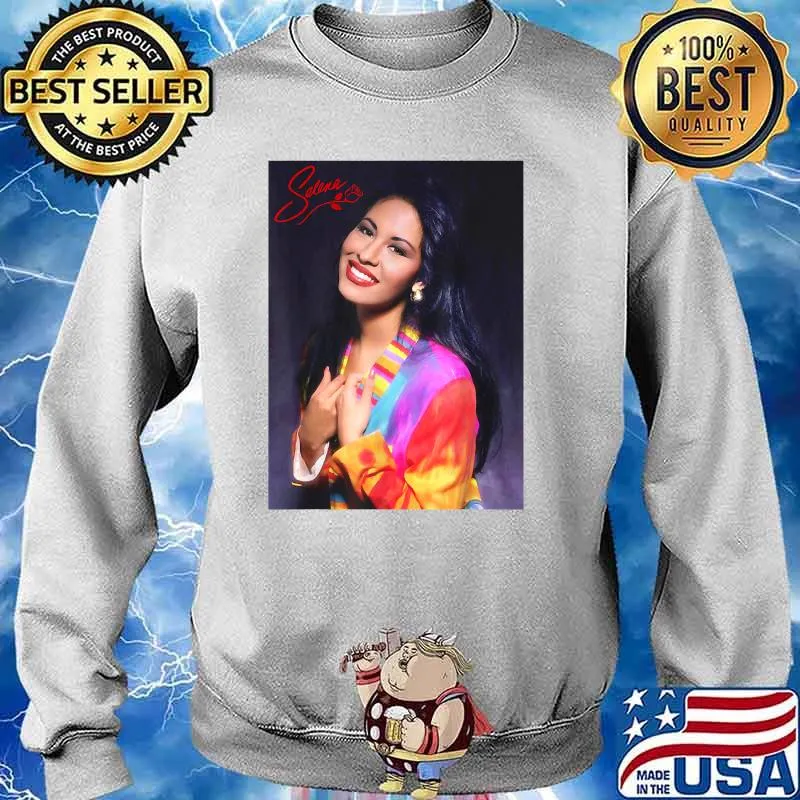 Vintage Selenas Quintanilla Music Signature Shirt Sweater