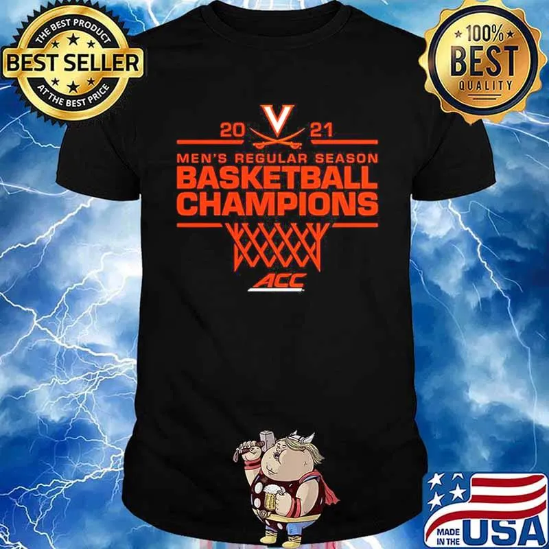 Virginia Cavaliers Fanatics Branded 2021 ACC Mens Basketball Regular Season Champions shirt