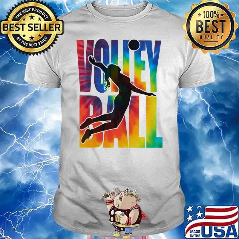 Volleyball ladies player hippie shirt
