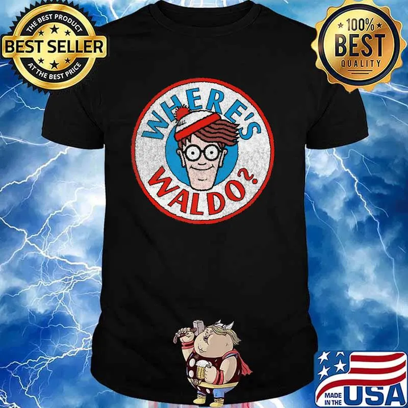 Where's Waldo Classic Circle Logo Shirt