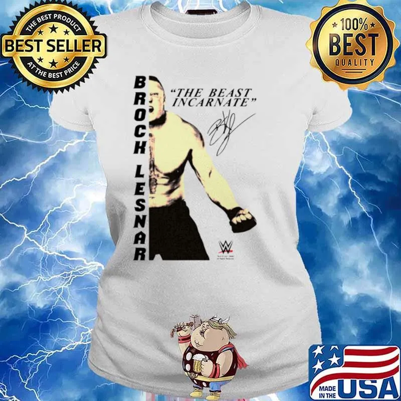 WWE Brock Lesnar Inkarniertes Tier OU Shirt Ladies tee