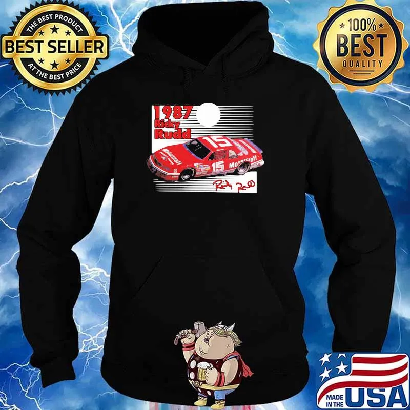 1987 Nascar Ricky Rudd Signature Shirt Hoodie