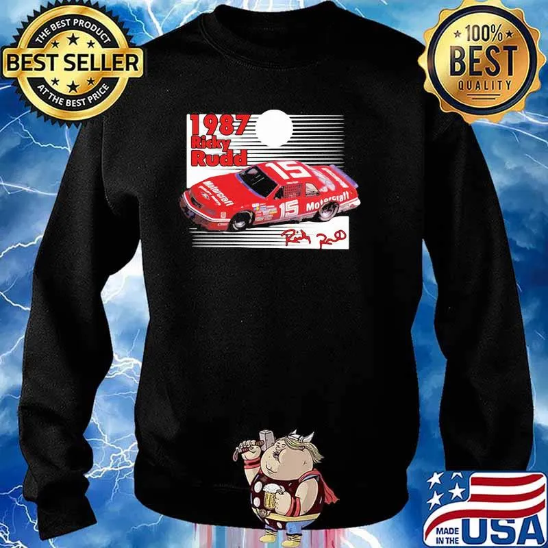 1987 Nascar Ricky Rudd Signature Shirt Sweater