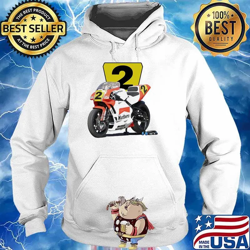 1990 Wayne Rainey Marlboro Roberts Yzr500 Racing Shirt Hoodie