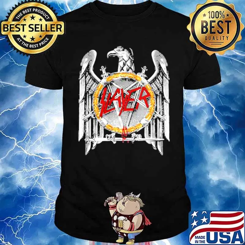 Slayer Silver Eagle Shirt