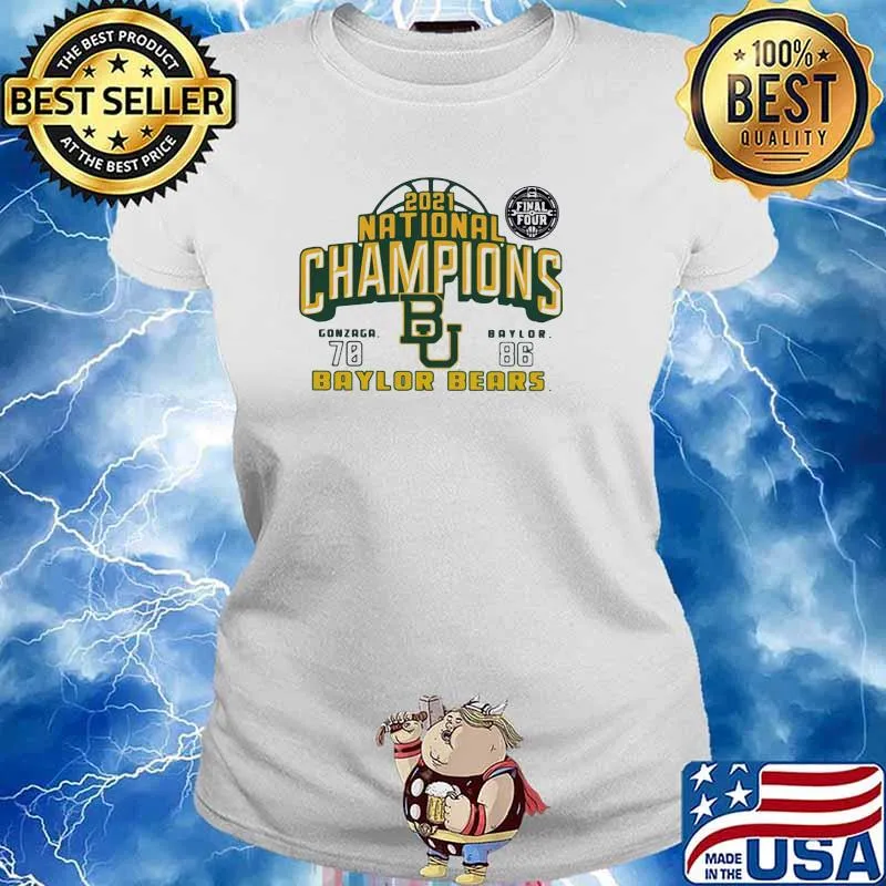2021 National Champions Baylor Bear Shirt Ladies tee