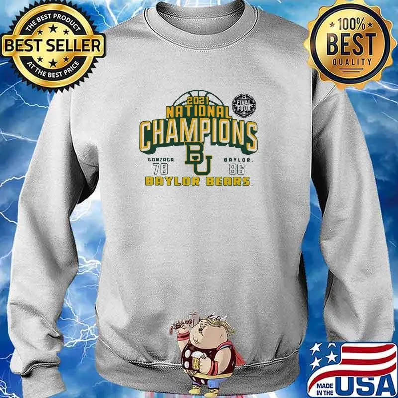 2021 National Champions Baylor Bear Shirt Sweater
