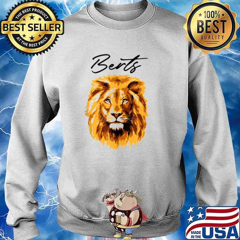3D Lion Art By Berts Sweater