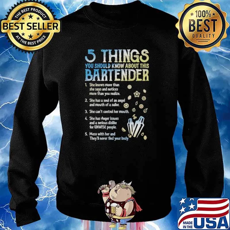 5 Things You Should Know About This Bartender Sweater