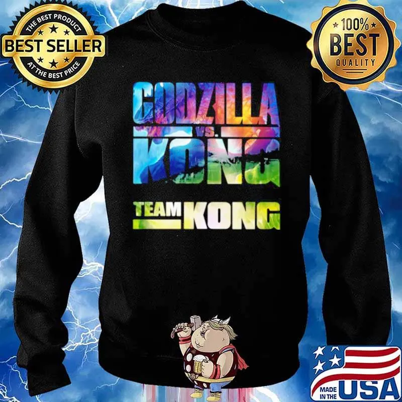 Godzilla Kong Team Kong The Monster Shirt Sweater
