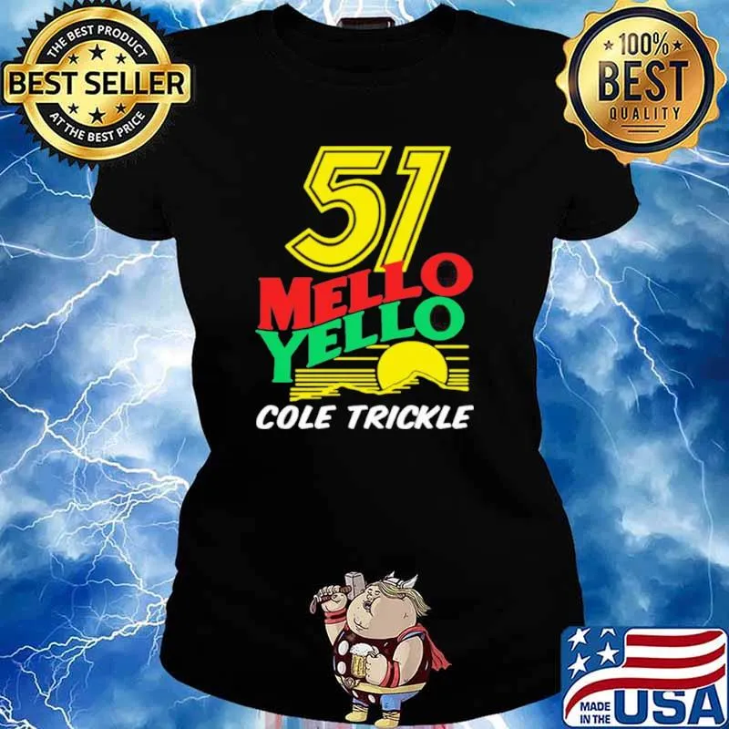 51 Mello Yello Cole Trickle Sunset Shirt Ladies tee