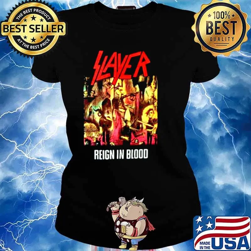 Slayer Reign In Blood Shirt Ladies tee