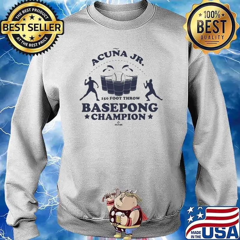 Acuña Jr. Basepong Champion Shirt Sweater