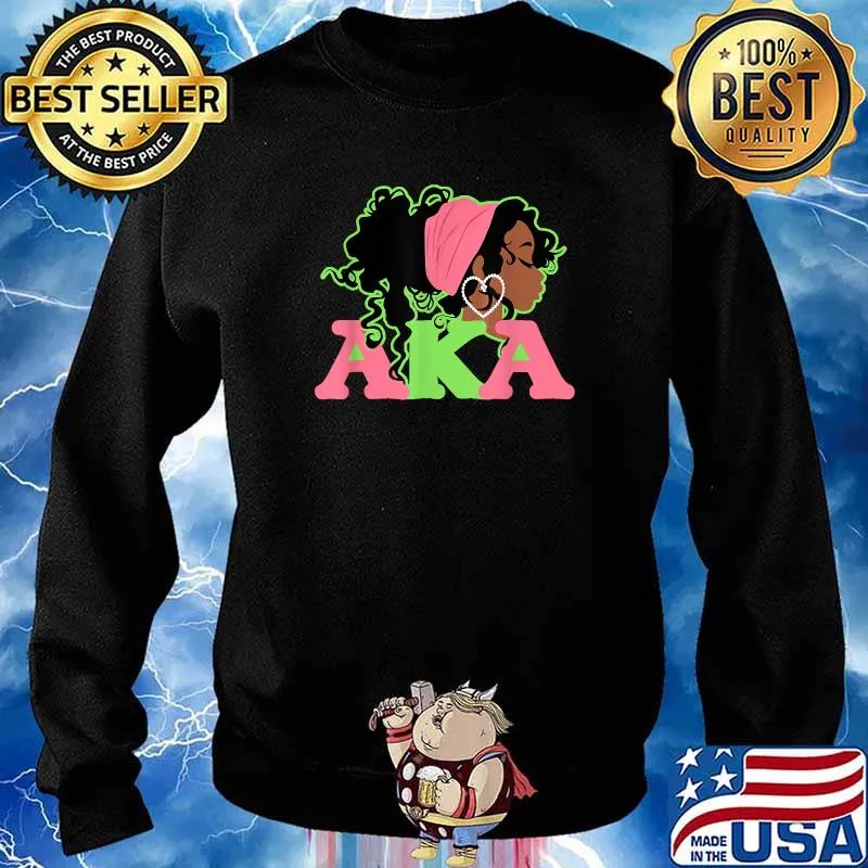 AKA Sorority Alpha-Kappa Pretty Girls Wear Twenty Pearls Shirt Sweater