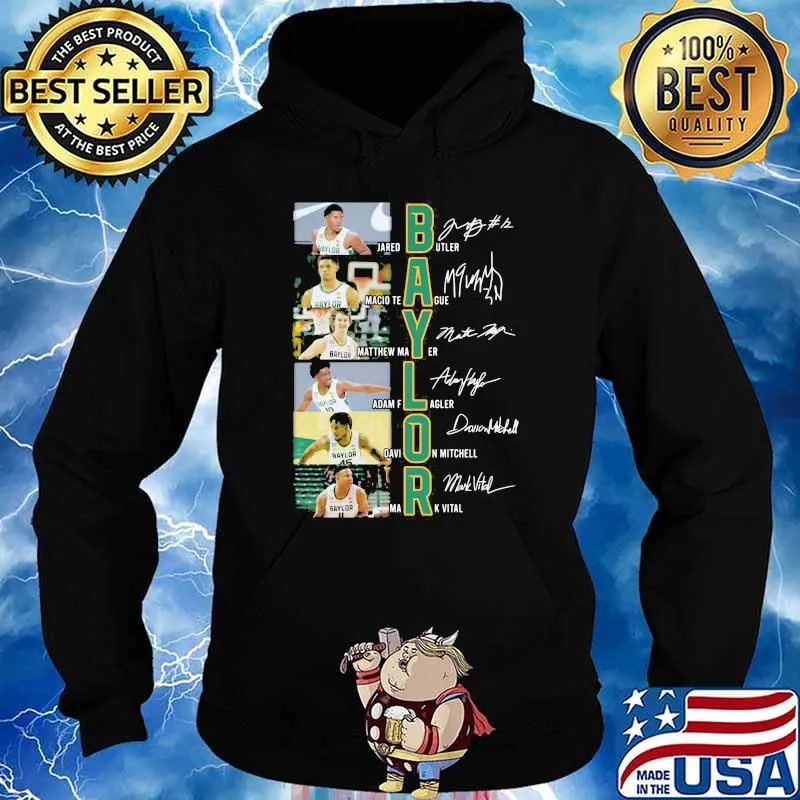 All Signature Present Team Baylor Shirt Hoodie