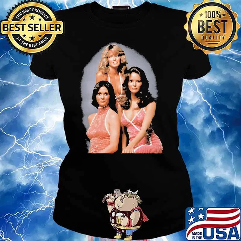 American Action Comedy Film Charlie’s Angels Shirt Ladies tee