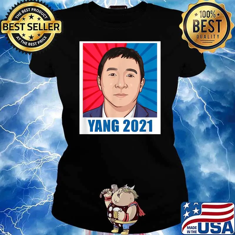 Andrew Yang 2021 New York Vote Poster Shirt Ladies tee