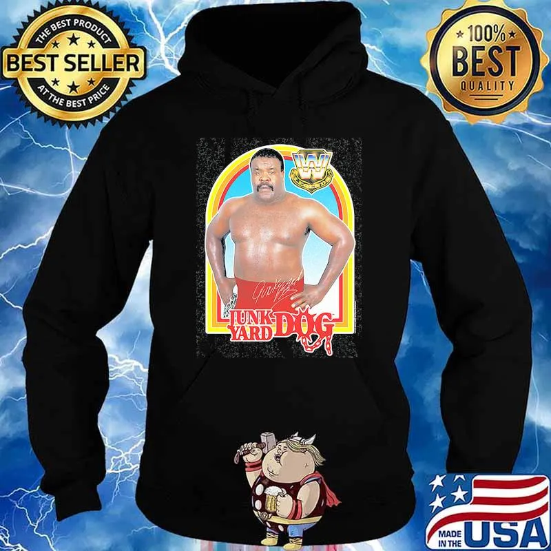 Autographed Junk Yard Dog Signature Shirt Hoodie