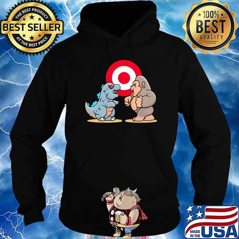 Baby Kong And Baby Godzilla Monster Shirt Hoodie