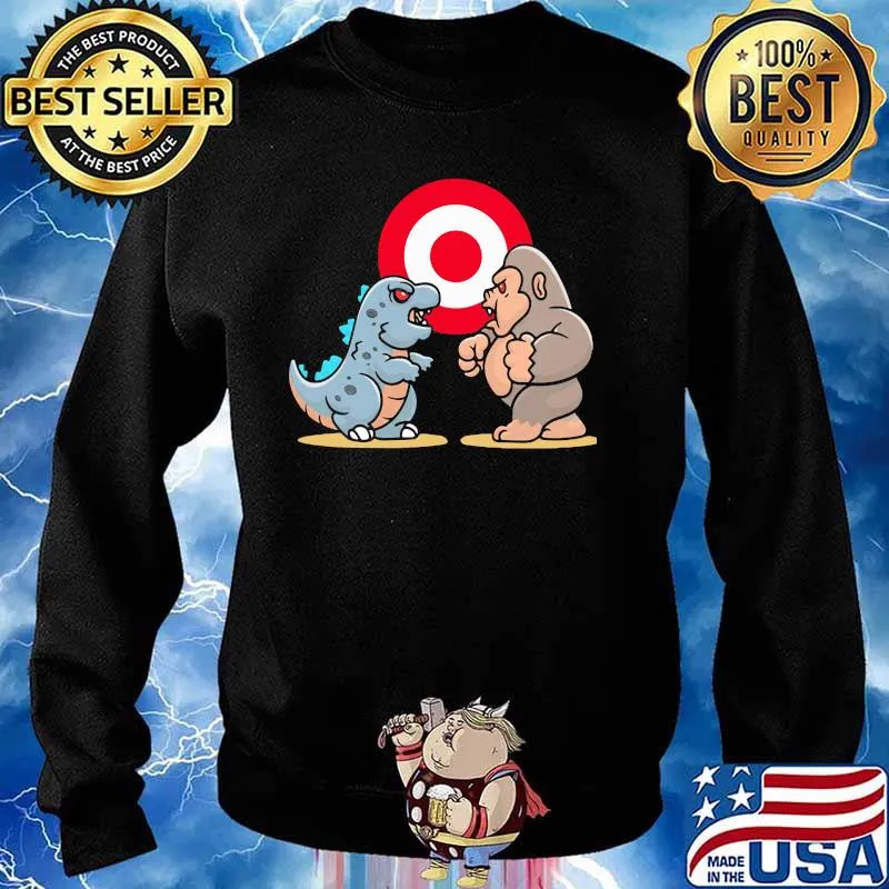 Baby Kong And Baby Godzilla Monster Shirt Sweater