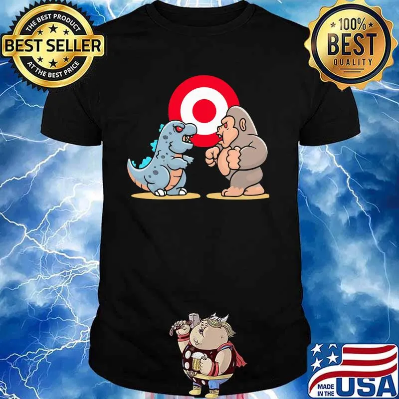Baby Kong And Baby Godzilla Monster Shirt