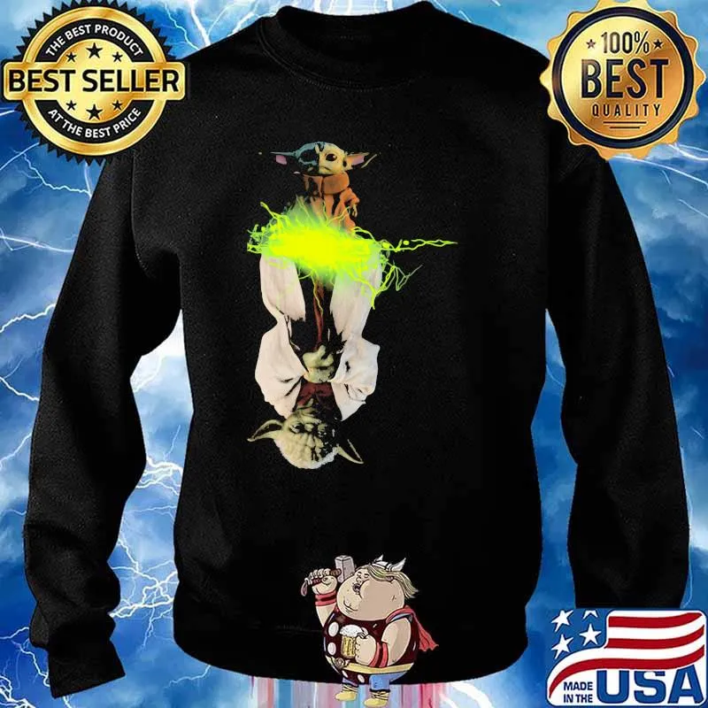 Baby Yoda And Old Yoda Star Wars Shirt Sweater