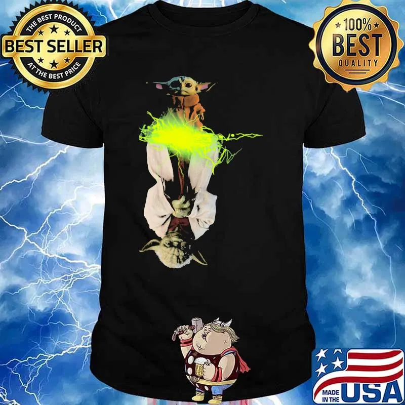 Baby Yoda And Old Yoda Star Wars Shirt