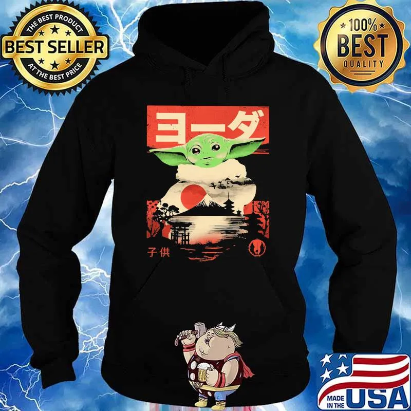 Baby Yoda Blood Moon Star Wars Shirt Hoodie
