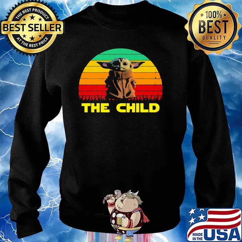 Baby Yoda The Child Vintage Shirt Sweater